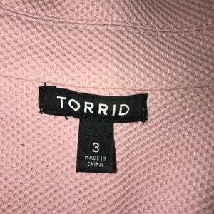 torrid Jackets & Coats - Torrid 3 Moto jacket dusty blush rose torrid Jackets & Coats - Torrid 3 Moto jacket dusty blush rose